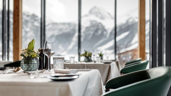 hotelrestaurant-gruene-wiese1-hotel-aqua-dome-tiro - AQUA DOME - Längenfeld