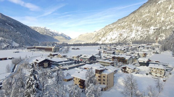 Panorama Winter - Appartements Panorama - Längenfeld