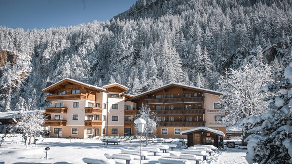 Panorama Winter - Appartements Panorama - Längenfeld