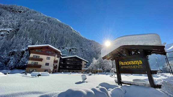 Panorama Winter - Appartements Panorama - Längenfeld