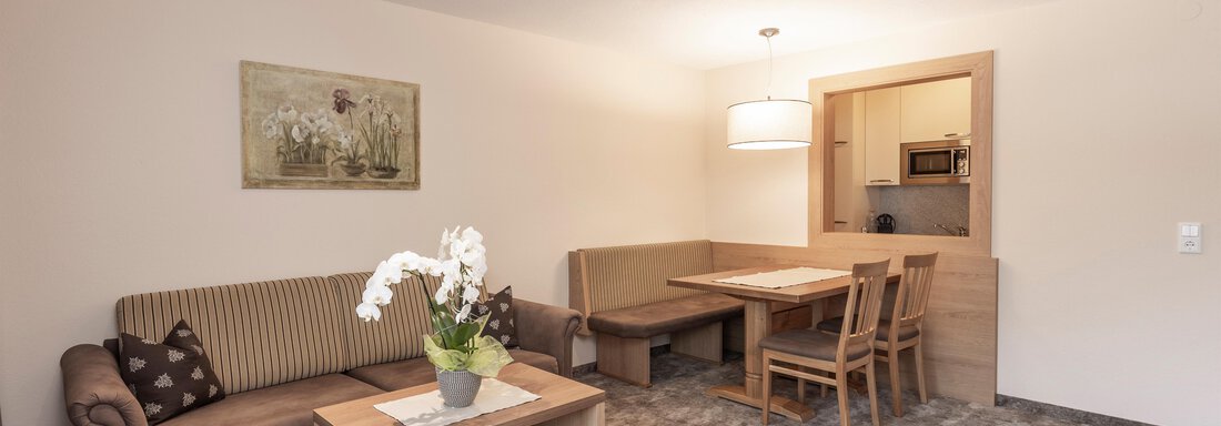 Wohnzimmer_TypA - Appartements Panorama - Längenfeld