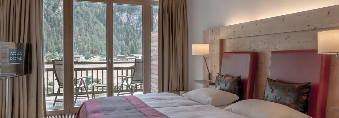 Doppelzimmer Auszeit Süd Doppelzimmer Auszeit Süd - AQUA DOME - Längenfeld