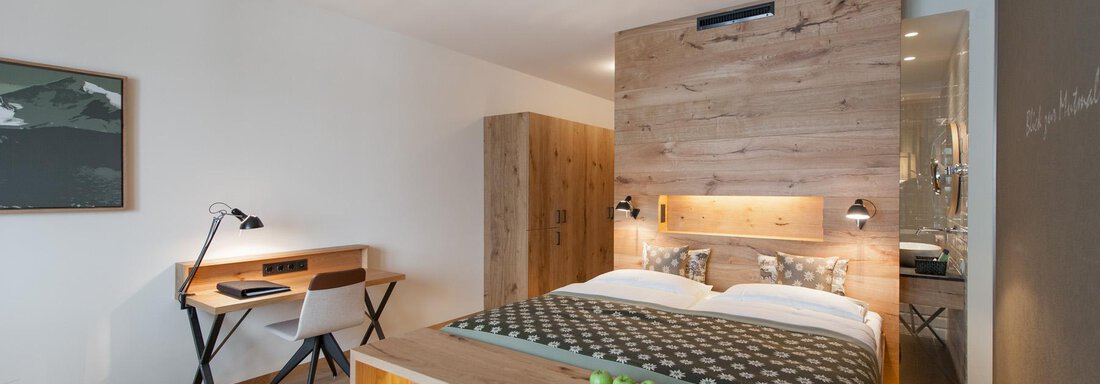 Doppelzimmer Auszeit Alpin Süd Doppelzimmer Auszeit Alpin Süd - AQUA DOME - Längenfeld