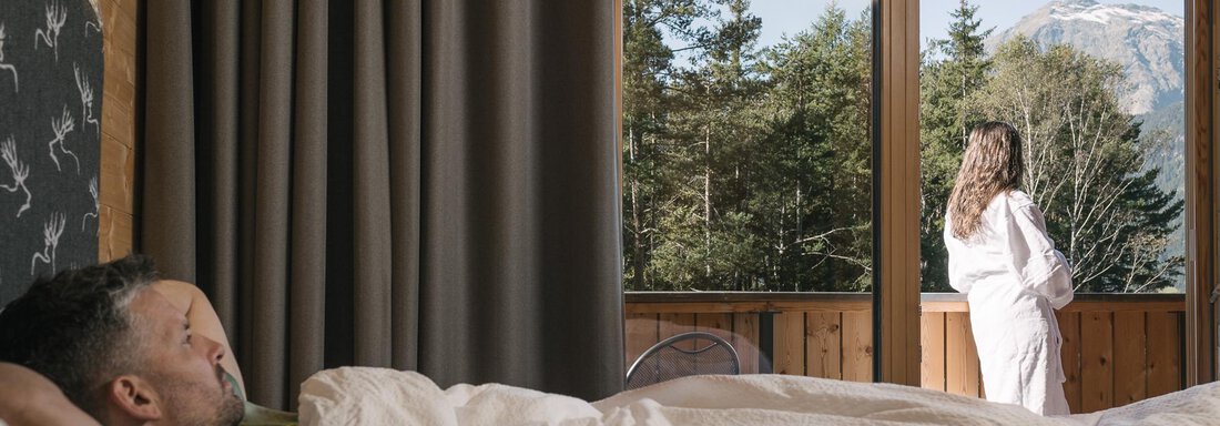 Zimmerausblick - Gasthof Stuibenfall - Niederthai